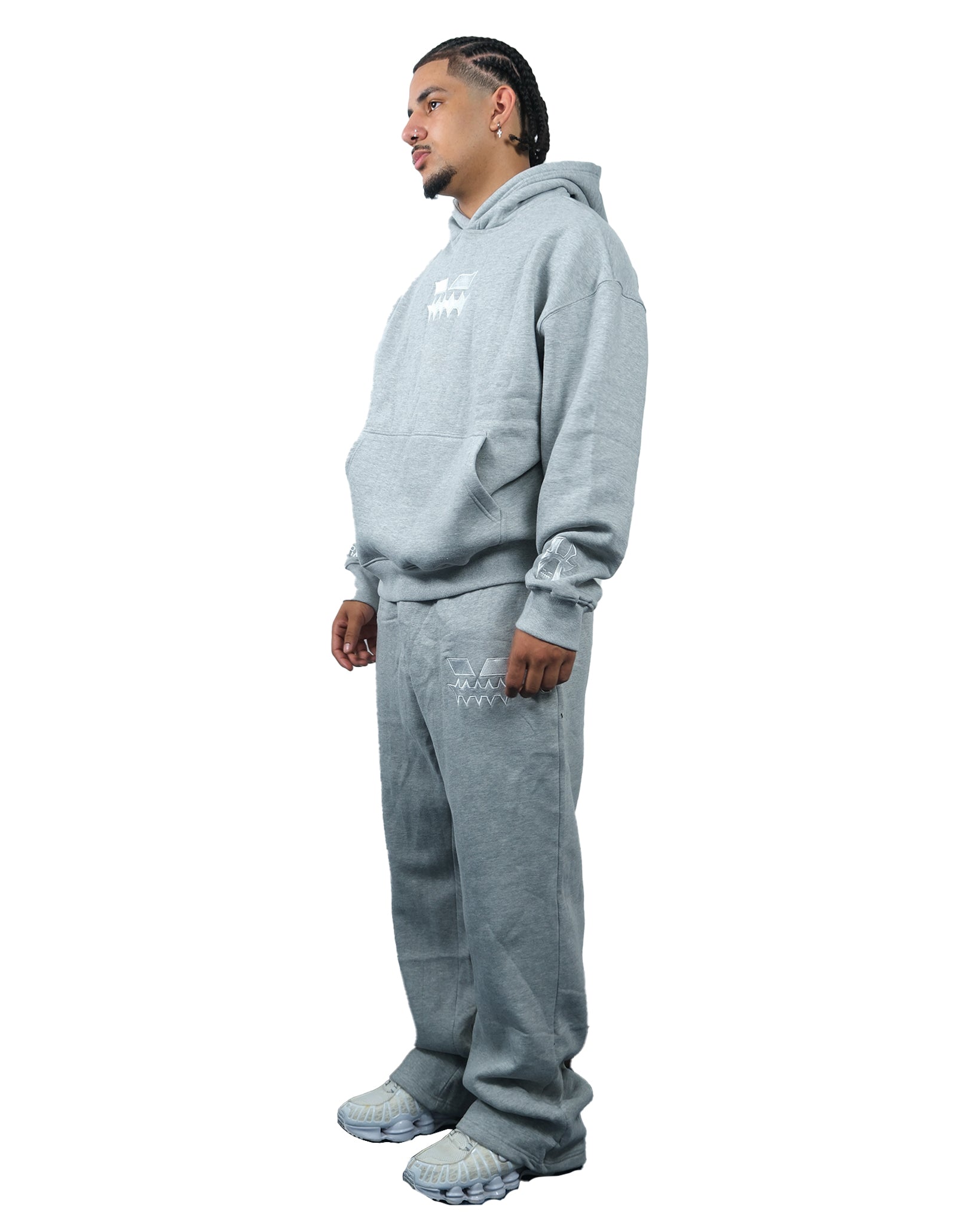 GREY MOTION SWEATPANTS