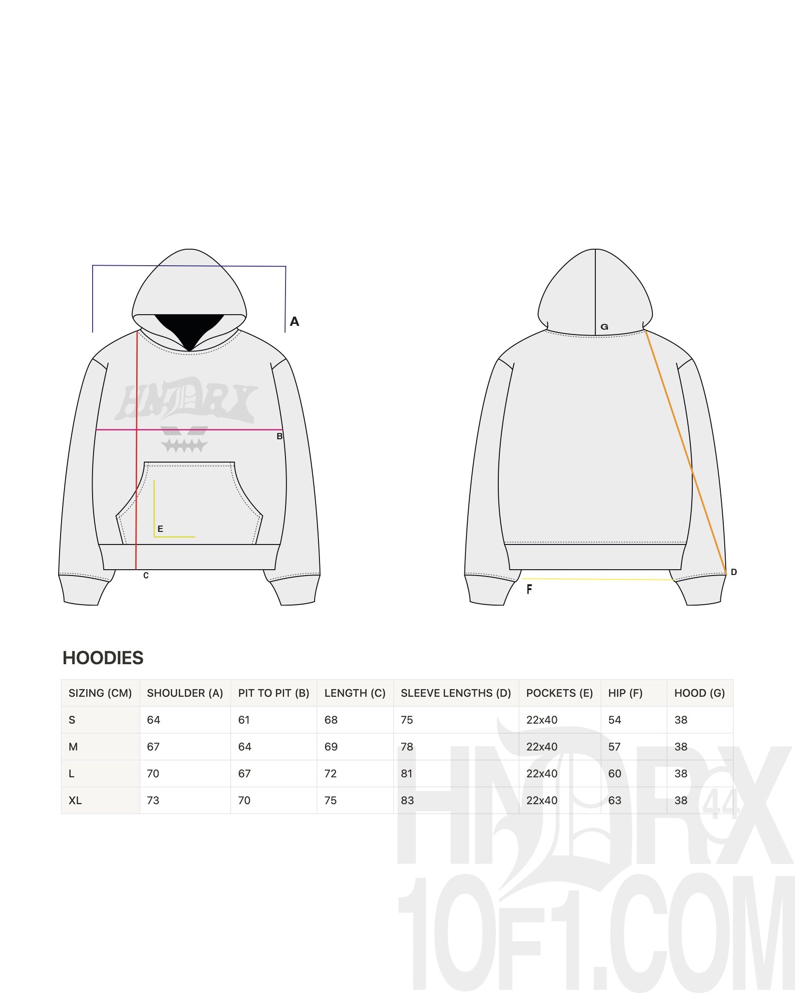 GREY MOTION HOODIE
