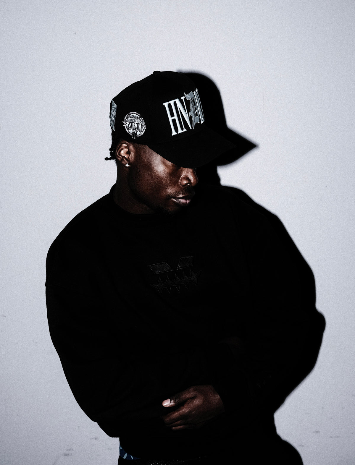 CLASSIC "HNDRX" BASEBALL CAP BLACK
