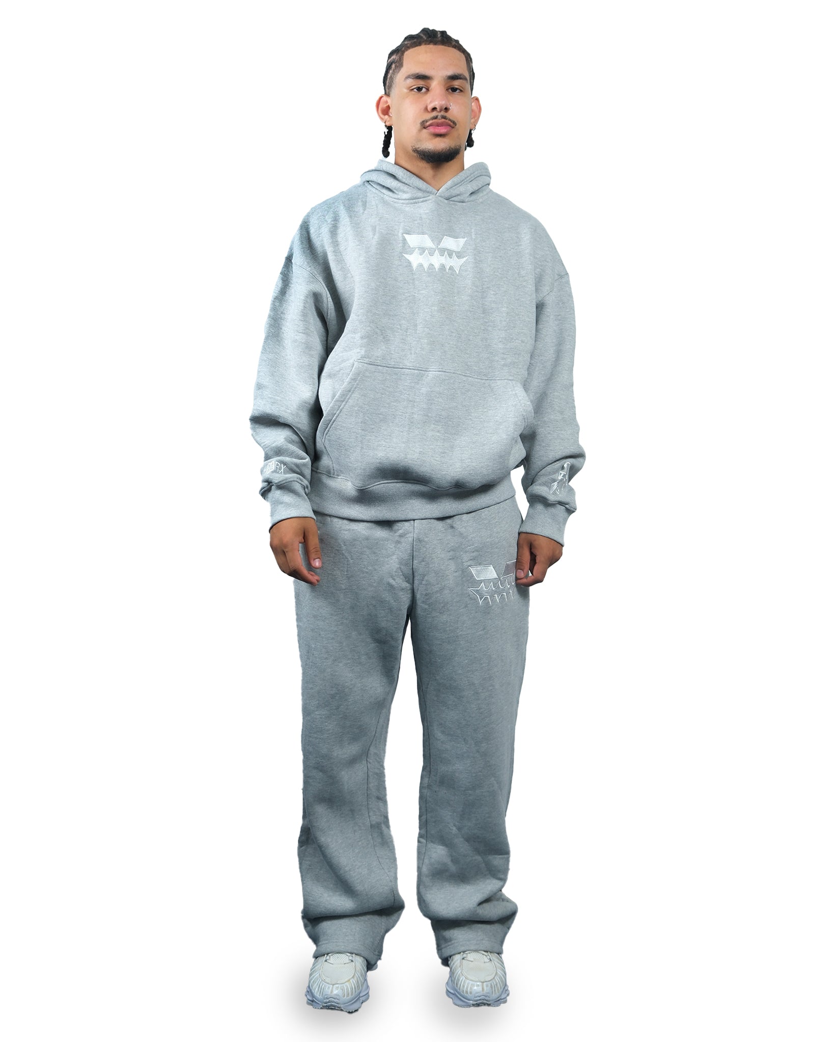 GREY MOTION SWEATPANTS
