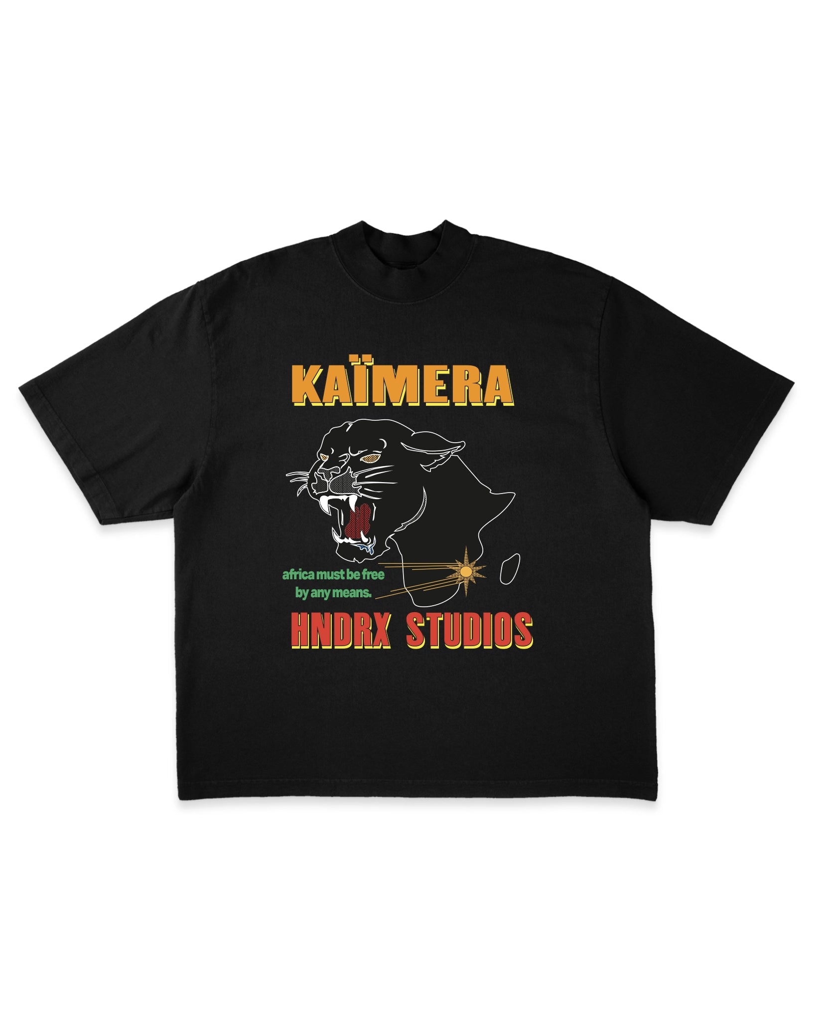 HNDRX x KAIMERA GRAPHIC TEE BLACK