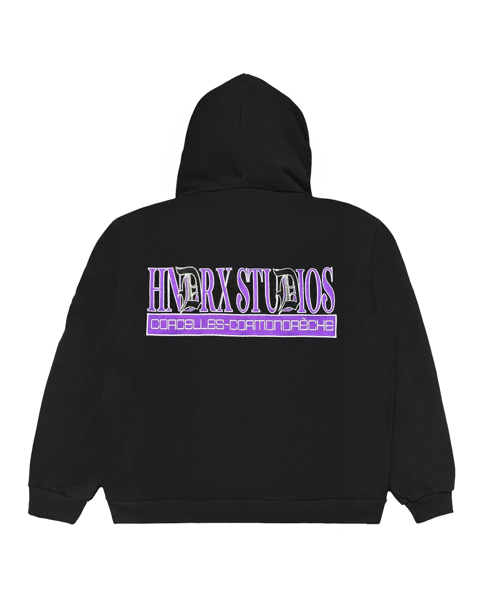 HNDRX STUDIOS ZIP HOODIE BLACK