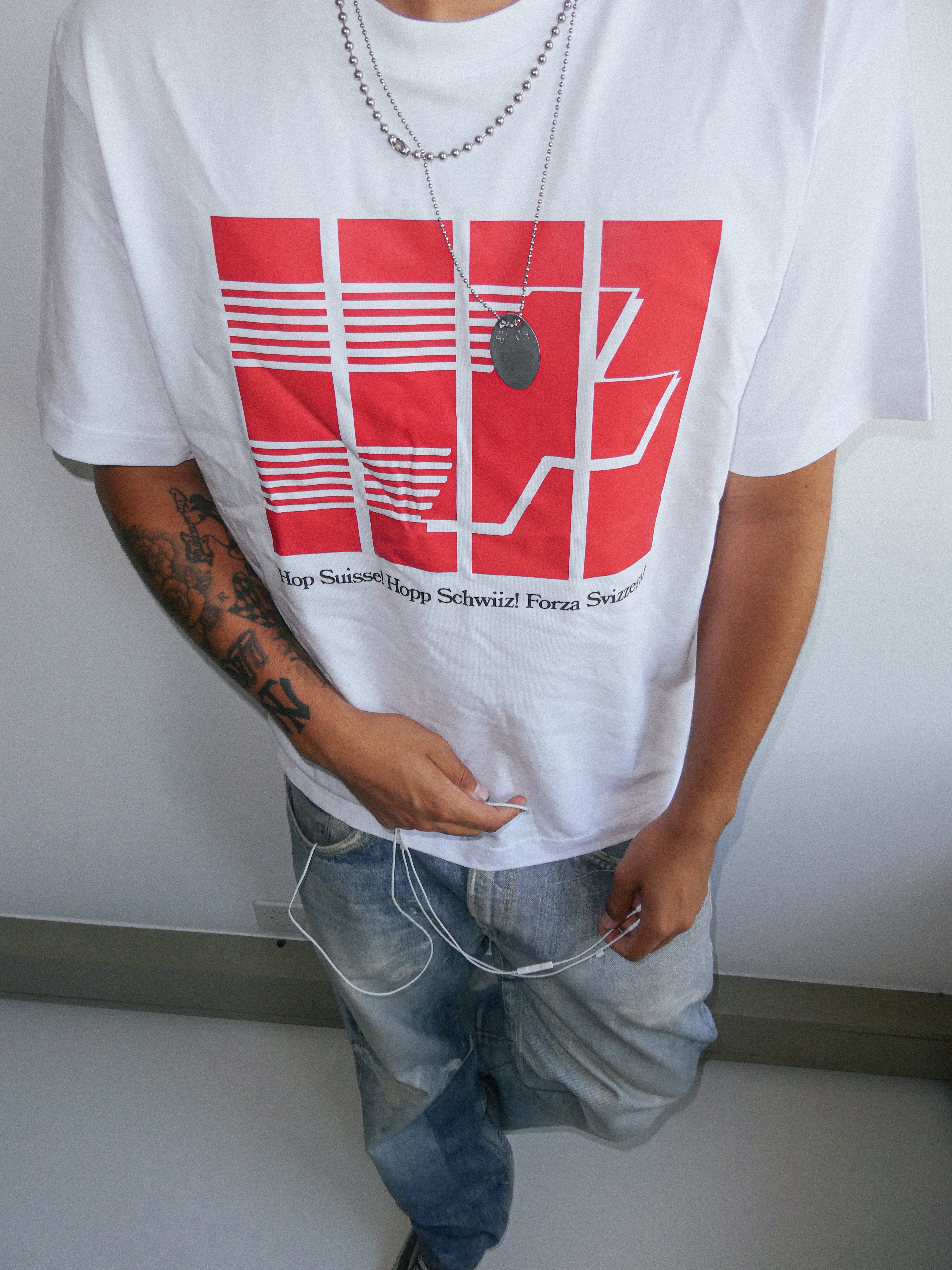 SWIZZY WC GRAPHIC TEE WHITE